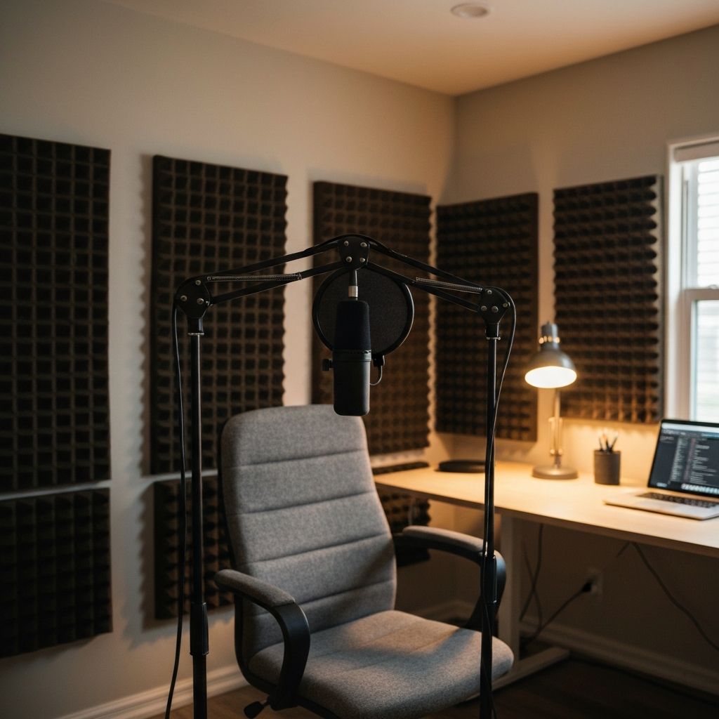 How to Build a Professional Podcast Studio at Home